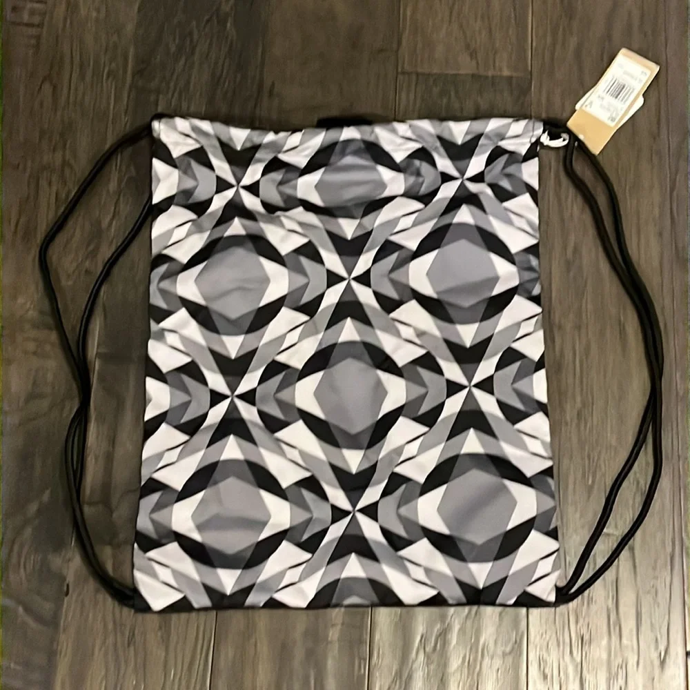 Adidas Wanderlust Festival yoga gym backpack Sack Bag new black grey Women’s